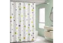 Coradoma Duschvorhang 180x200cm wasserabweisend inkl. Ringe Bild 2