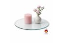 HOOZ Servierplatte Glasablage Ø 40 cm Transparent ESG Glas Bild 2
