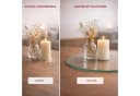 HOOZ Servierplatte Glasablage Ø 40 cm Transparent ESG Glas Bild 5