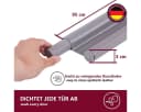 HOOZ Zugluftstopper für Türen PU Leder Türdichtung Bild 1