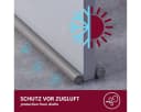 HOOZ Zugluftstopper für Türen PU Leder Türdichtung Bild 3