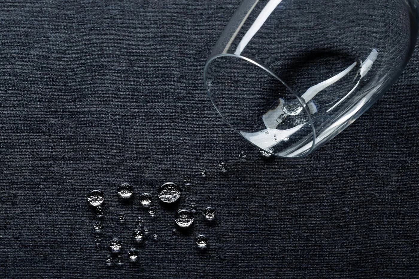 Simurq Tischläufer Grau Leinenoptik Lotuseffekt Wasserabweisend - Bild 4