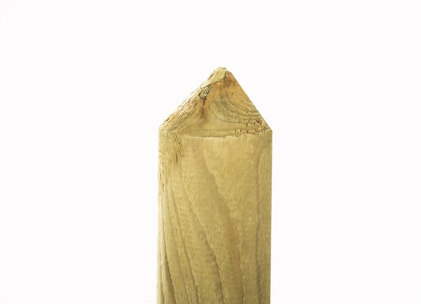 Mega-Holz Zaunlatten Halbpalisade Kiefer Grün Imprägniert 20 Stk. - Bild 3