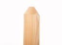 Mega-Holz Zaunlatten Mallorca 40 Stk. Lärche Halbpalisade 6x80 cm Bild 1