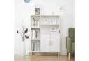 Mondeer Kommode Sideboard, Lagerschrank mit 2 Türen und 5 Fächern, Holz Bild 1