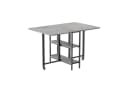 Mondeer Klappbarer Esstisch 120cm Metallgestell Bild 2