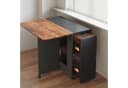 Mondeer Essgruppe Esstisch mit 4 Hockern Platzsparend 3-in-1-Funktion Bild 5