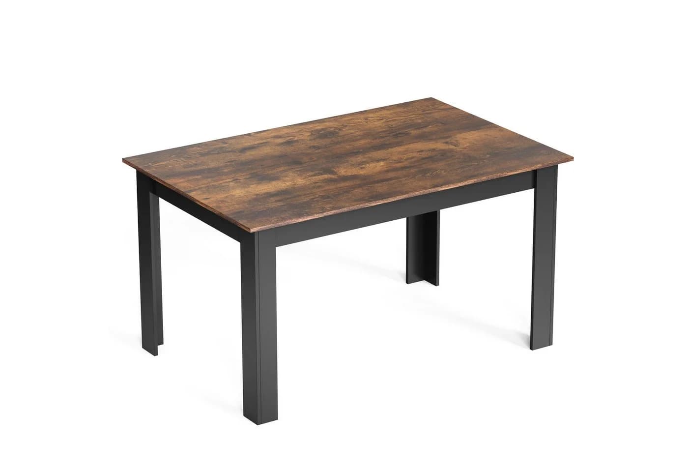 Mondeer Esstisch Modern Rechteckig Schwarz/Weiß/Grau Holzoptik - Bild 2