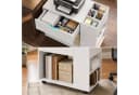 Mondeer Mobiler Rollcontainer Aktenschrank mit Schubladen Weiß Bild 5