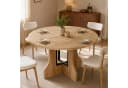 Mondeer Esstisch Rundtisch 120 cm Farmhouse Holzwerkstoff Bild 1