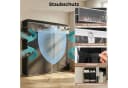 Mondeer Kleiderschrank Garderobenständer mit Staubschutzhülle Schwarz Bild 4