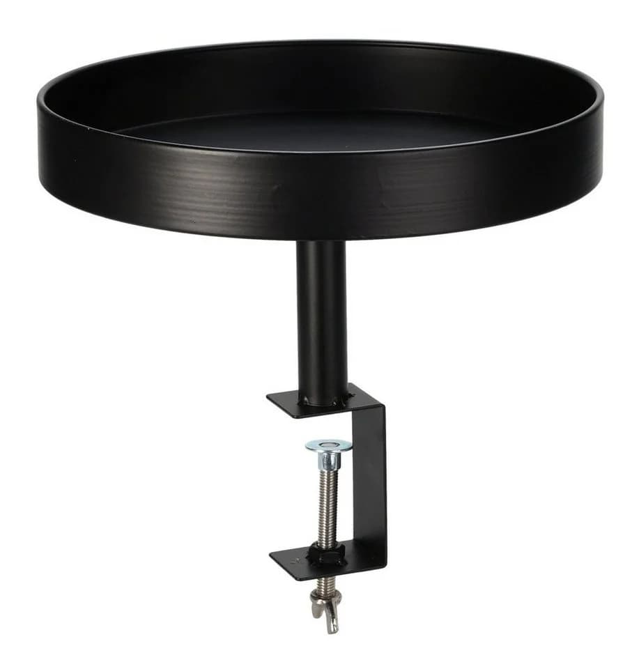 Spetebo Beistelltisch Metall Schwarz 28 cm - Bild 2