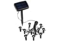 Spetebo LED Solar Pflanzenstrahler 10er Set Schwarz Warmweiß Bild 2
