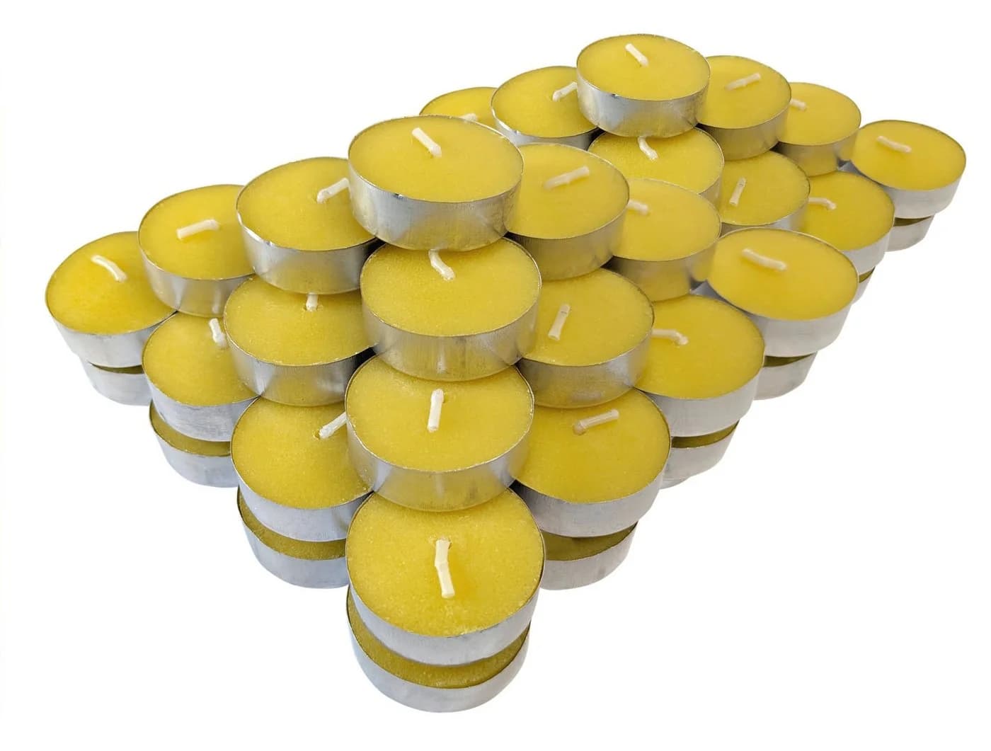 Spetebo Citronella Teelicht 40er Pack Gelb Mückenschutz - Bild 2
