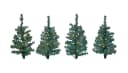Spetebo 4er Set Lichterbäumchen Grün 40 LED Gartenstecker Bild 2