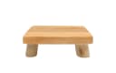 Spetebo Blumenständer Teak Natur Ecker Bild 1