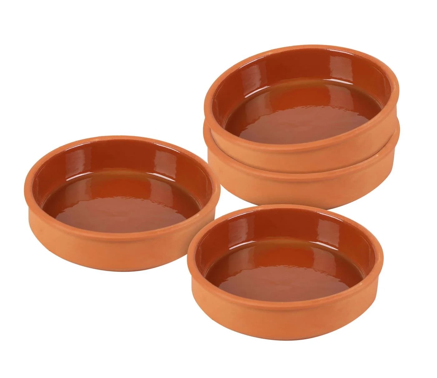 Spetebo Portionsförmchen Tapas Schalen aus Ton 4er Set - Bild 2