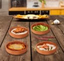 Spetebo Portionsförmchen Tapas Schalen aus Ton 4er Set Bild 3