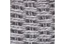 Spetebo Aufbewahrungskorb 3er Set Grau Papier-Rattan Bild 4