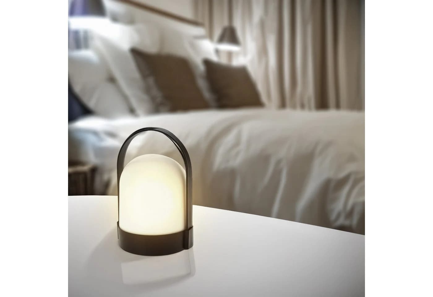 Spetebo LED Außen-Tischleuchte Warmweiß Kunststoff - Bild 4