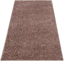 CARPET CITY City Shaggy Hochflor-Teppich Braun Uni Bild 1