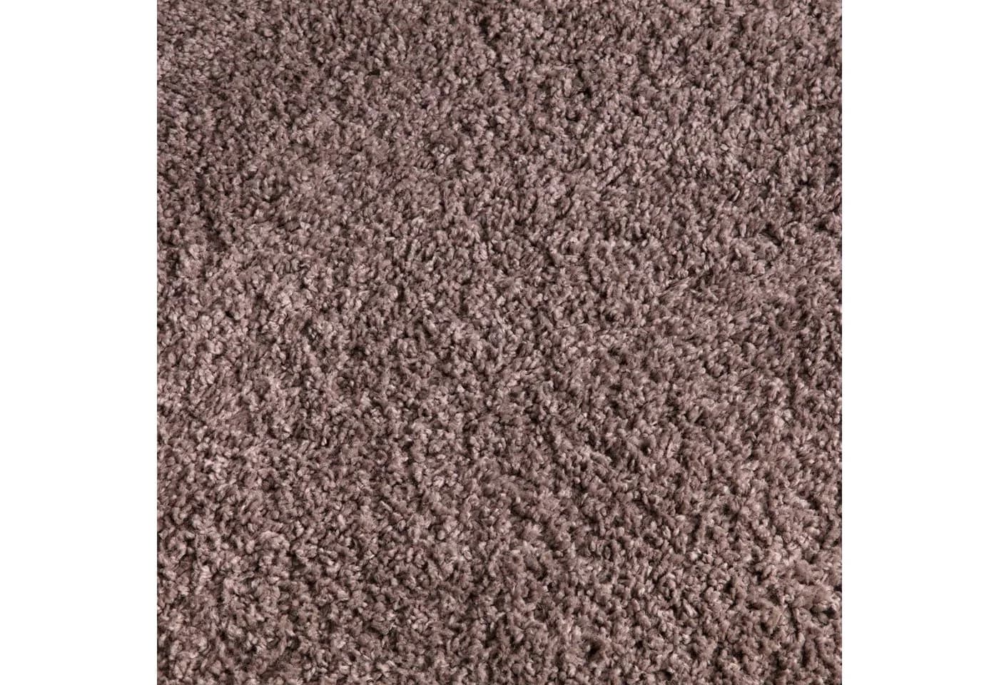 CARPET CITY City Shaggy Hochflor-Teppich Braun Uni - Bild 4