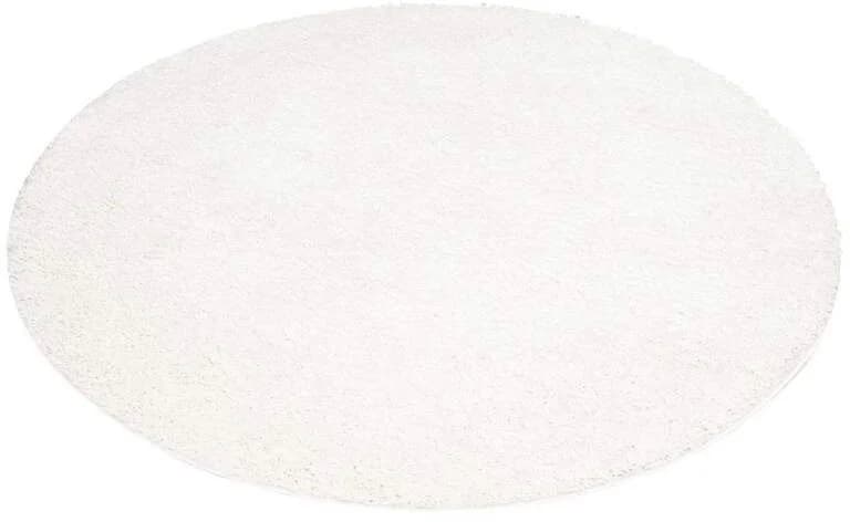 Carpet City Hochflor-Teppich City Shaggy Beige Rund 120cm - Bild 1