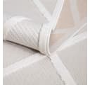 CARPET CITY In-& Outdoorteppich Santorini 457 Beige 3D-Effekt Raute-Look Bild 4