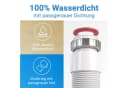 Lobenswerk Siphon SuperFlex Ablaufgarnitur ausziehbar 320-890mm Aluminium Mutter Bild 5