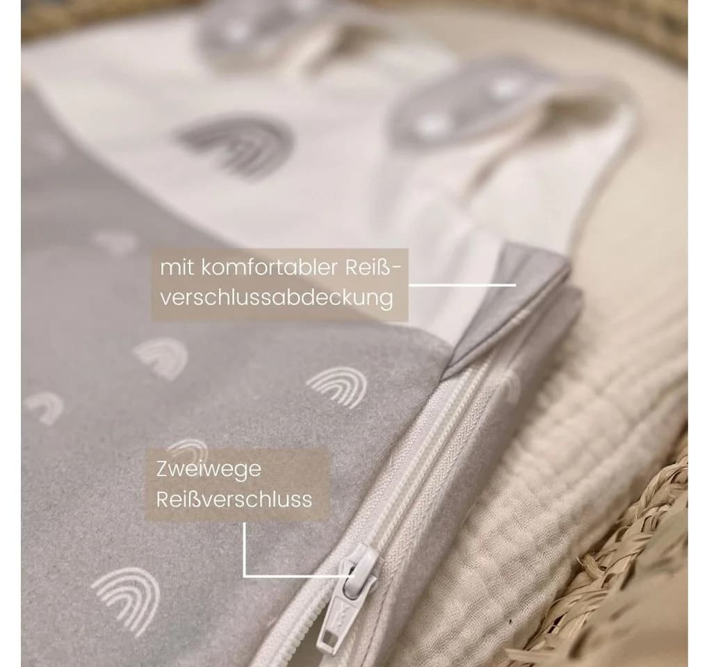 DIKOS Babyschlafsack ohne Füße 2,5 TOG Bio-Baumwolle - Bild 4