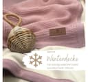 DIKOS Babydecke Winterdecke Neugeborene Altrosa Grau Baumwolle/Velours OEKO-TEX® Bild 1