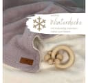 DIKOS Babydecke Winterdecke Neugeborene Baumwolle/Fleece OEKO-TEX® Kinderwagendecke Altrosa/Grau Bild 1