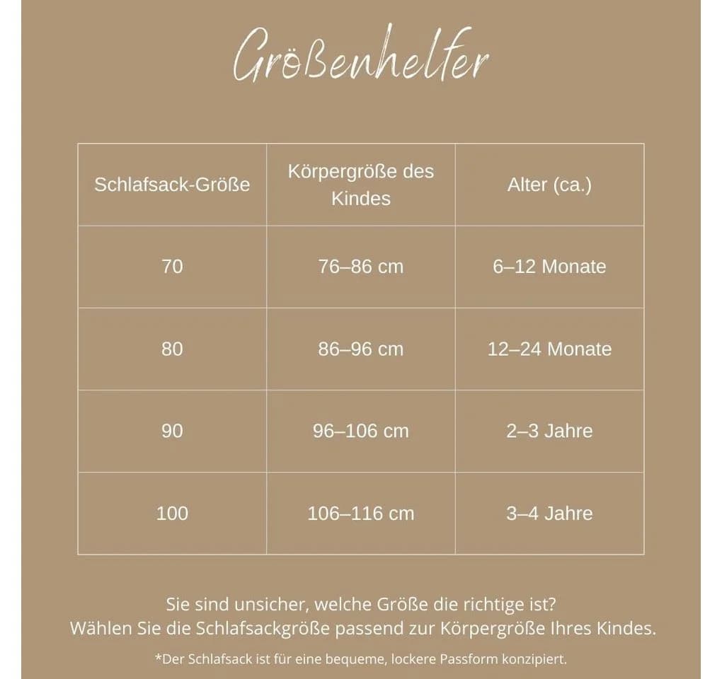 DIKOS Babyschlafsack mit Füßen 2,5 TOG Regenbogen