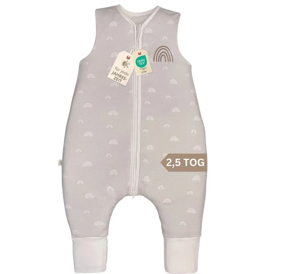DIKOS Babyschlafsack mit Füßen 2,5 TOG Regenbogen - Bild 2