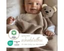 DIKOS Babydecke SCHMUSE-Bär 100% Bio Baumwolle Geschenkset Bild 3
