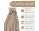 DIKOS Babydecke SCHMUSE-Bär 100% Bio Baumwolle Geschenkset Bild 4