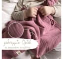 DIKOS Babydecke Mulltücher 4er-SET gekreppt 64x64 100% Bio-Baumwolle Bild 5