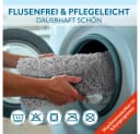 Benkstein WC-Vorleger Set 2-teilig Grau Polyester 1700g/m² rutschfest Bild 4