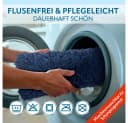 Benkstein Badematte Set 2-teilig Blau Polyester 1700g/m² Bild 4