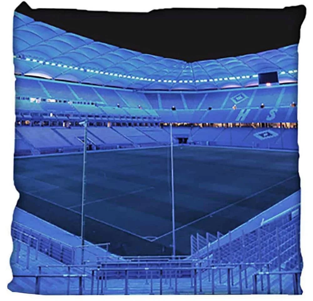 HSV Bettwäsche Stadion Set 135x200 cm + 80x80 cm, 100% Baumwolle - Bild 4