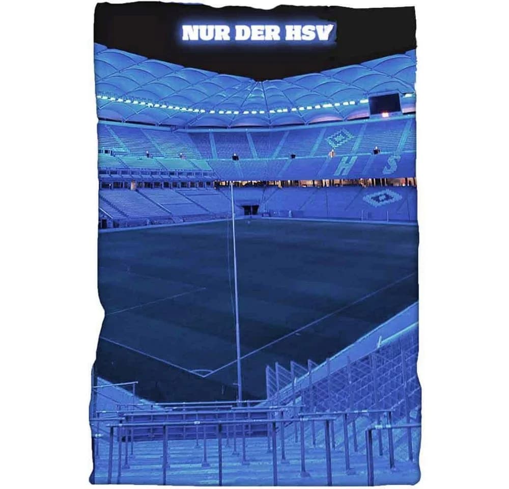 HSV Bettwäsche Stadion Set 135x200 cm + 80x80 cm, 100% Baumwolle - Bild 5