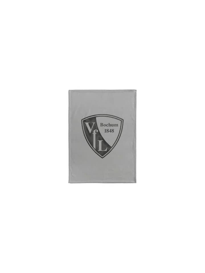 VfL Bochum Flanellfleecedecke grau 150x200cm