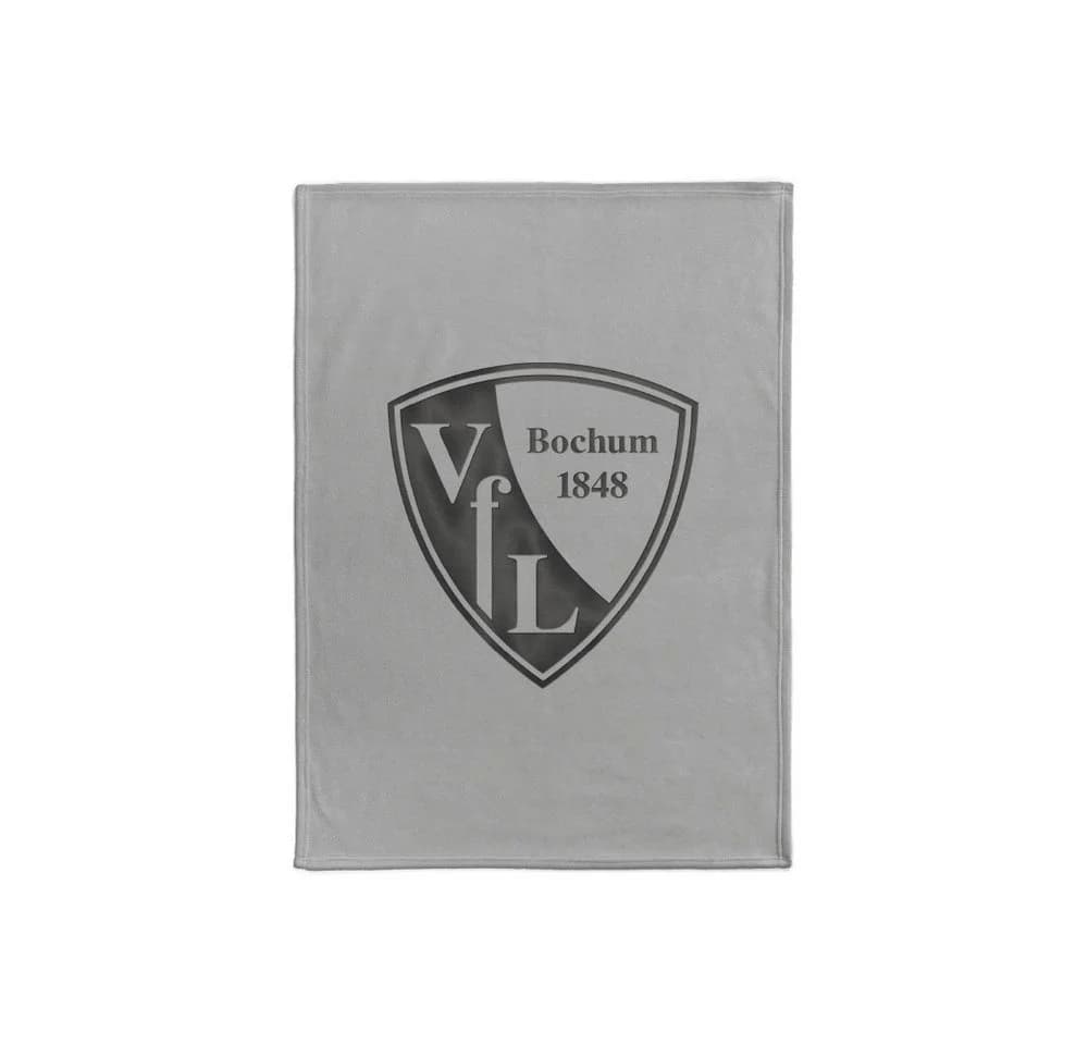 VfL Bochum Flanellfleecedecke grau 150x200cm - Bild 2