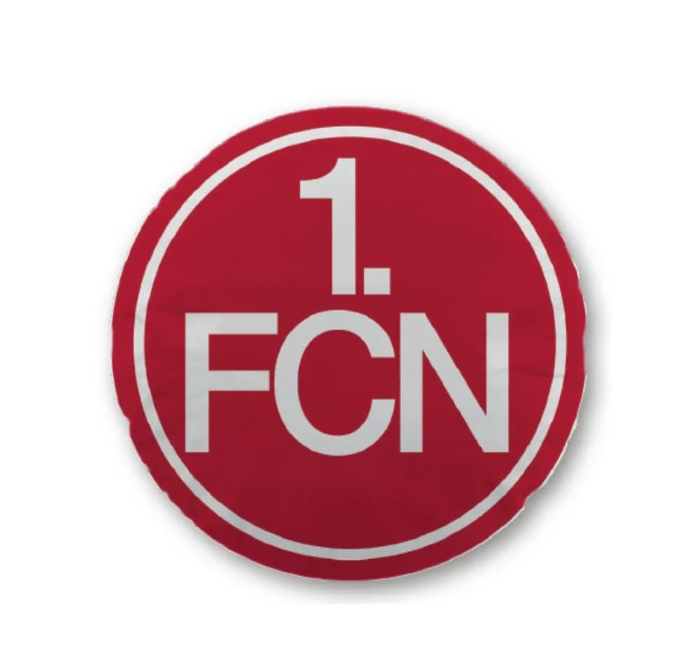VertriebsArena Dekokissen 1. FC Nürnberg Logo Rot - Bild 2
