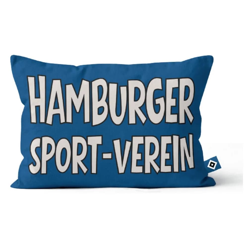 VertriebsArena HSV Velourskissen Dekokissen Blau - Bild 2