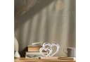 Marrakesch Orient & Mediterran Interior Herz-Dekoaufsteller Amour Silber Braun Bild 3
