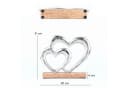 Marrakesch Orient & Mediterran Interior Herz-Dekoaufsteller Amour Silber Braun Bild 4