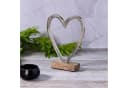 Marrakesch Orient & Mediterran Dekoobjekt Hartvormig Zilver Amour Bild 2