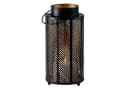 Marrakesch Orient & Mediterran Interior Kerzenlaterne Schwarz/Gold Metall Bild 2