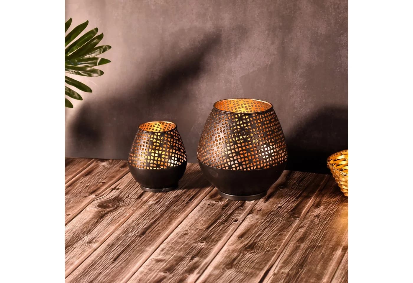 Marrakesch Orient & Mediterran Interior Kerzenlaterne Skandinavisches Design Garten Windlicht Teelichthalter Dagny Gross - Bild 5